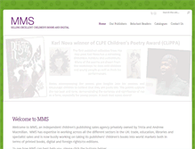 Tablet Screenshot of mms-publishing.com